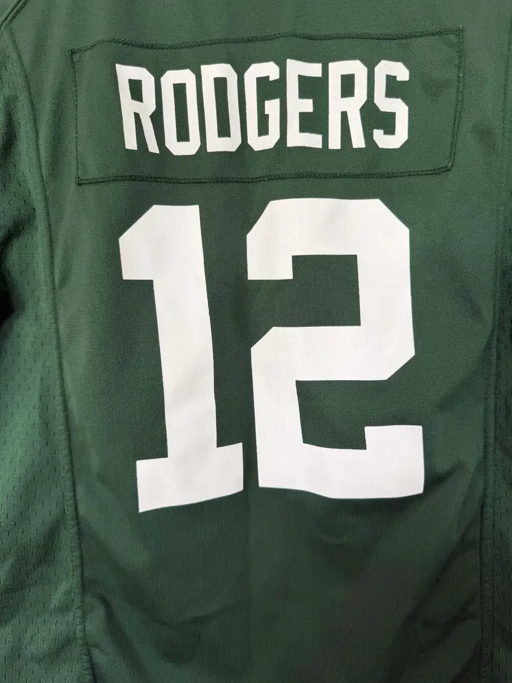 Nike Green Bay Packers Aaron Rodgers 12 Size M Youth Jersey